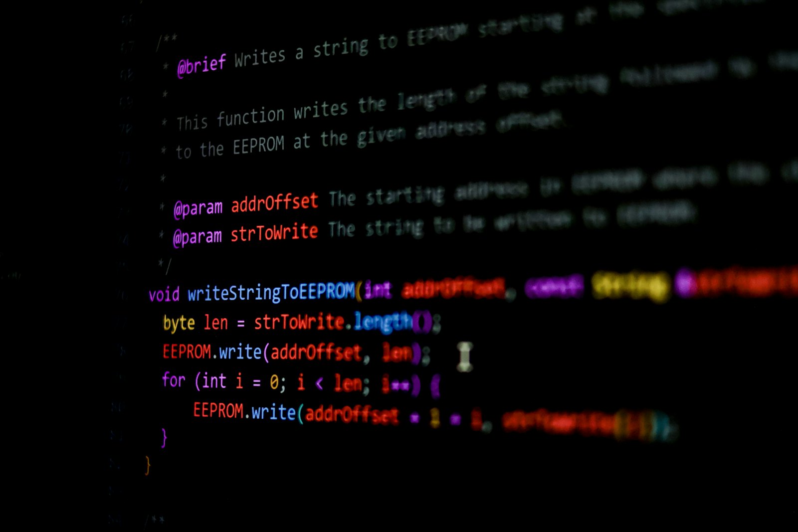 A developer's screen showing code for building an AI chat feature